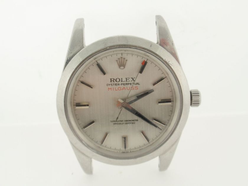 Vintage Mens SS Rolex Milgauss Model 1019/0  