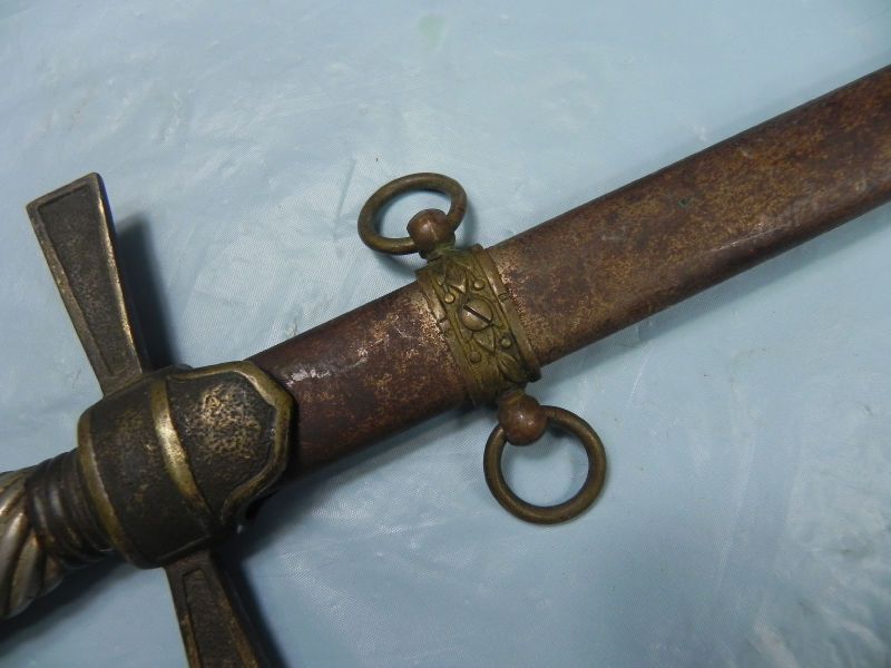 US VINTAGE OLD MASONIC SWORD  