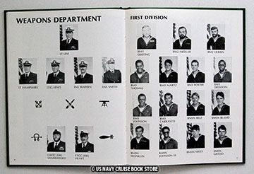 USS W S SIMS FF 1059 MED CRUISE BOOK 1983 1984  