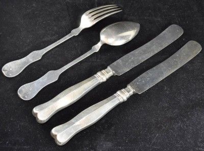 JA Henckels Solingen Zwilling Swerk 4 Pc. SILVER Set  