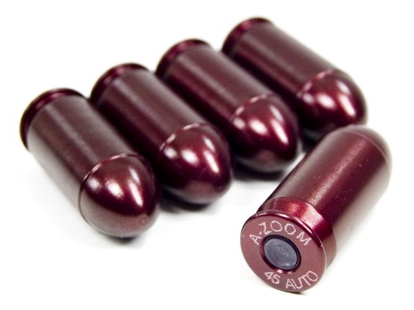 Zoom Safety Snap Caps Precision Dummy Rounds (5) for 45 Auto #15115 