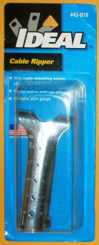 IDEAL # 45 018 Cable Ripper Tool  