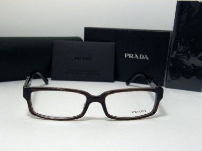 NEW AUTHENTIC PRADA EYEGLASSES VPR 01M ZXD1O1 VPR 01MV  