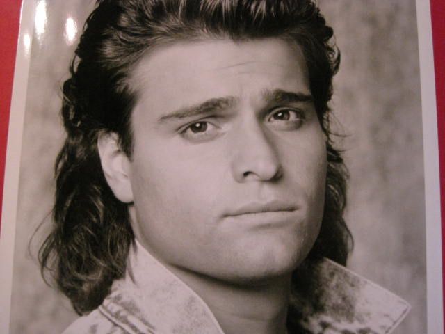 Peter DeLuise 21 Jump Street 1989 B&W Photograph (3E)  