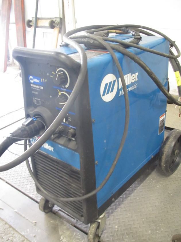 Miller Millermatic 300 Mig Welder 300amp with gun 2004  