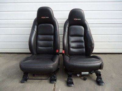 07 08 09 10 11 Corvette C6 Z06 Seats Pair  