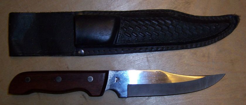 Vintage Precise Dearslayer Hunting Knife with Sheath  