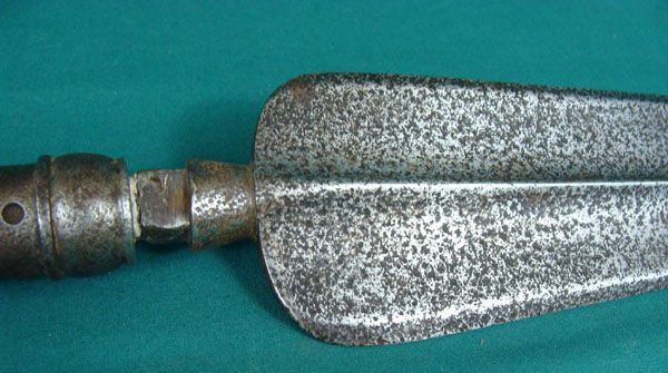 17th Century European Spontoon Head Halberd Complete  