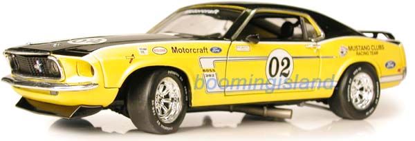 24 Diecast 1969 Mustang Boss 429 / 302 Racer  