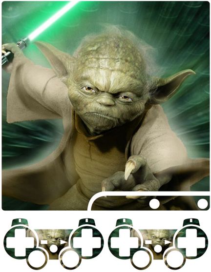 Yoda Star Wars #1 PS3 Playstation 3 Slim Skin Set Vinyl  