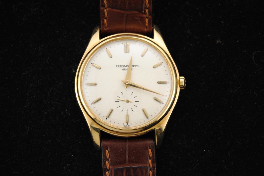 PATEK PHILIPPE #2526 18K Yellow Gold 1st Auto Movement.  