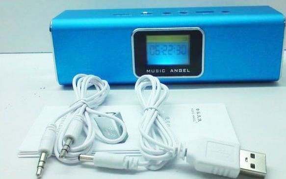 Music Angel USB TF Card Reader LED disply Speaker f  Phone CD 