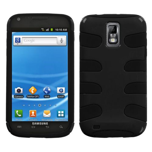   S2 SII (T989 for T Mobile) Fishbone 2in1 Case (Black Black)  