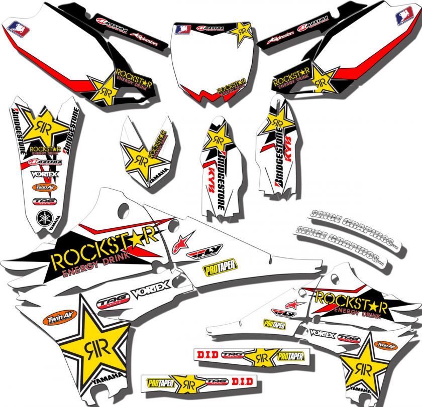   2009 2010 2011 2012 WR 250F 450F GRAPHICS YAMAHA WR250F WR450F 250 450