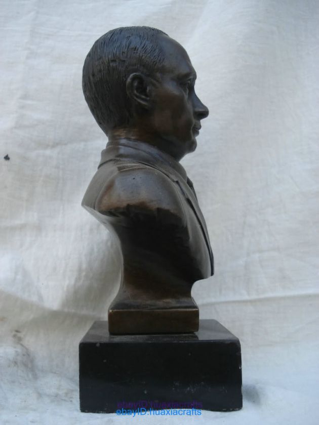 Bronze statue Dear President Putin head sculpture  