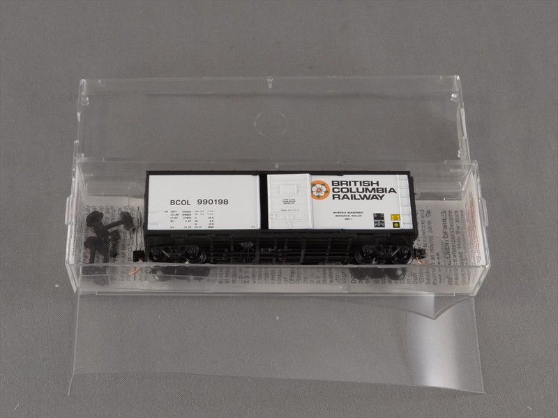   SCALE MTL MICRO TRAIN 07300060 BCOL 990198 STANDARD BOX CAR  