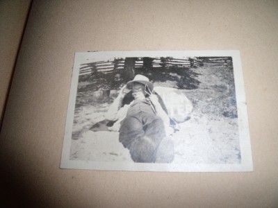 1910s Adirondacks scrapbook (pictures) w mock execution  