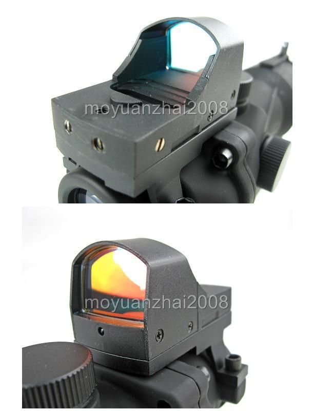 ACOG Style 4X32 BDC With Reflex Red Dot Scope  