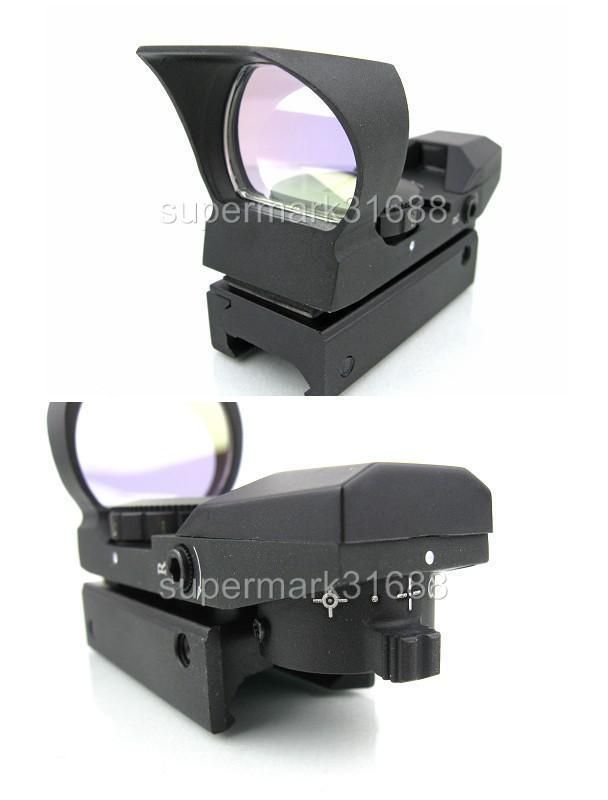 Tactical R&G Dot Sight 4 Reticle Rifle Scope W/Sunshade AU  