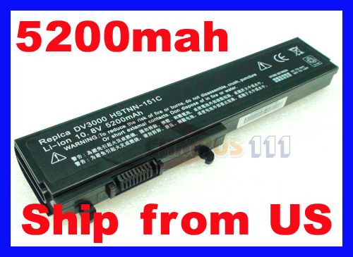 New Battery for HP Pavilion DV3000 DV3500 HSTNN OB71 886424507413 