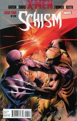 MEN SCHISM #1 2 3 4 5 MARVEL COMIC LOT SET WOLVERINE CYCLOPS COMIC 