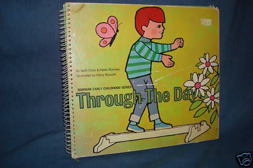 THROUGH the DAY Clure Rumsey Harry Wysocki MOVABLE Book  