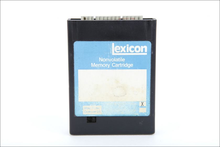 Lexicon Memory Cartridge for 480L 480 L Effects Processor  