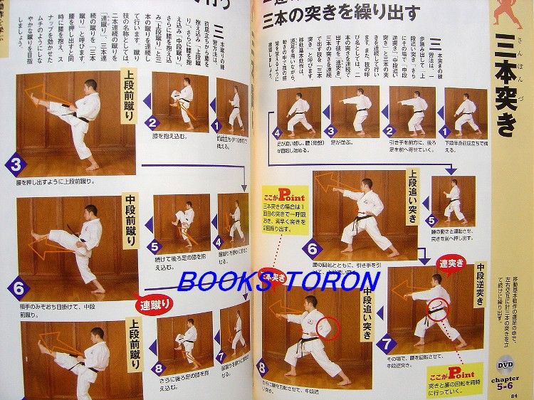 KARATE Practice Training with DVD/Japanese Book/263  