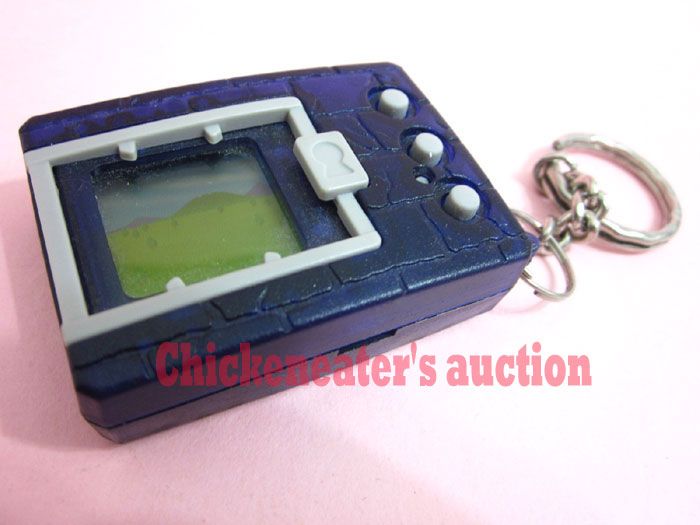 1997 BANDAI DIGIMON DIGIVICE DIGITAL MONSTER GAME *NICE* DARK BLUE 