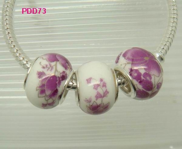 20 colors Pick Lampwork Murano Porcelain European beads/Charms Fit For 