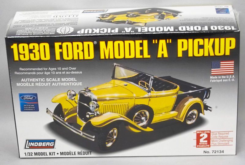 1930 Ford Model A Pickup 1/32 Scale Lindberg Model 72134 NEW SEALED 