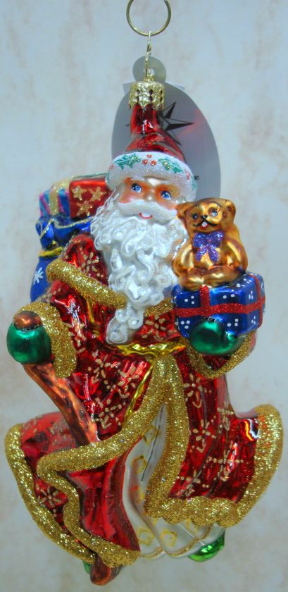 RADKO 25th Anniversary Santa set/12 ORNAMENT 1015244  