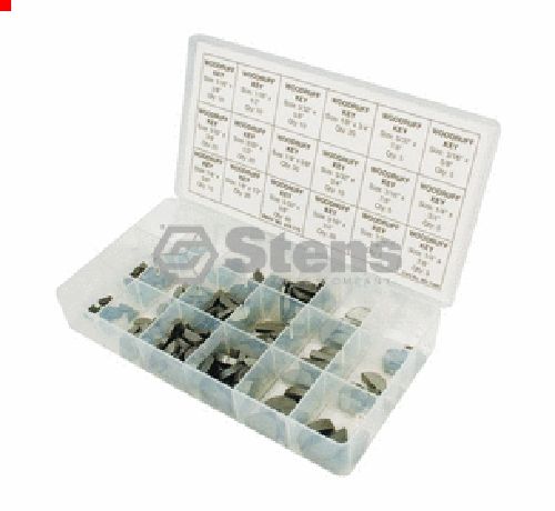 WOODRUFF KEY KIT 250 PIECE KIT  