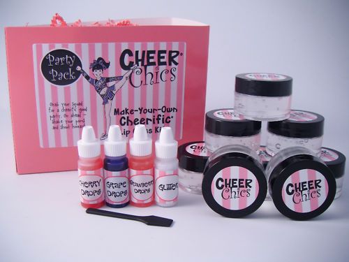 Cheer Lip Gloss Kits Make Your Own Kits Parties  