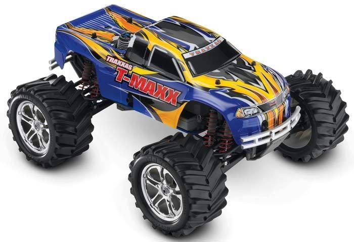   Traxxas Nitro T Maxx 2.5 RTR w/3 Channel Radio Blue Chnl A6 4910 NIB