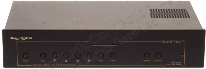 Key Digital KD DH12 HDTV Distribution Amp ATSC Tuner  