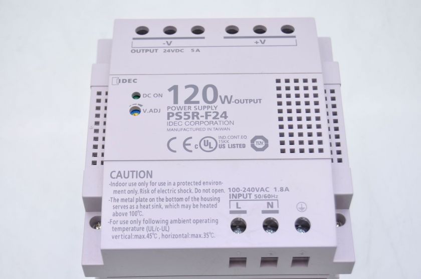 Idec PS5R F24 120W 24VDC 5A Power Supply NIB  