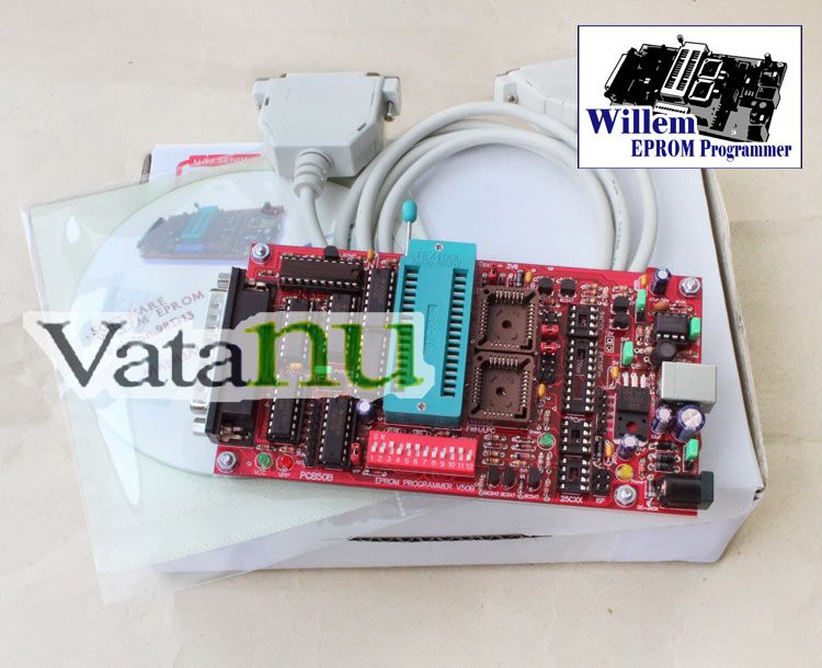 NEWES Universal Willem EPROM Programmer PCB50X SPI FLASH BIOS ECU PIC 