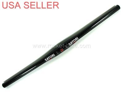 Satori~Bike~Carbon~Fiber~Flat~Handlebar~31.8~600mm~MTB~  