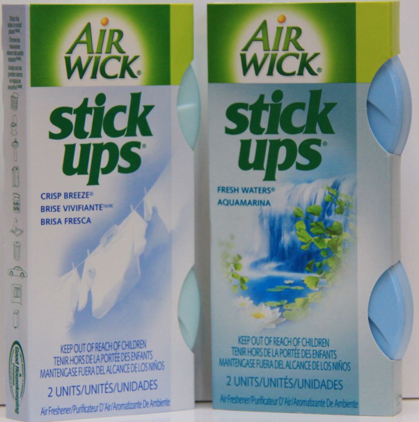 Air Wick Stick Ups Fresh Waters, Crisp Breeze or both  