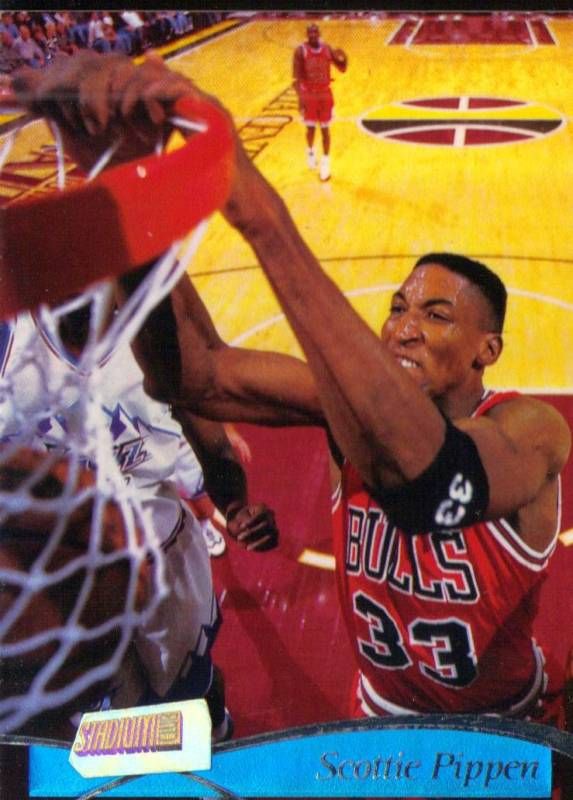 1997 8 Topps Stadium Club   SCOTTIE PIPPEN #1 Bulls  