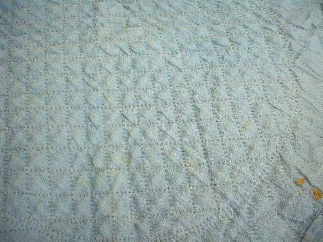 MINNONITE SAWTOOTH DIAMOND VINTAGE QUILT #C472  