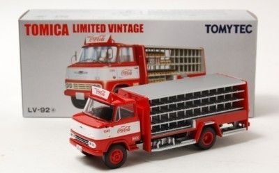 TOMICA LIMITED VINTAGE LV 92a NISSAN 3.5t COCA COLA  