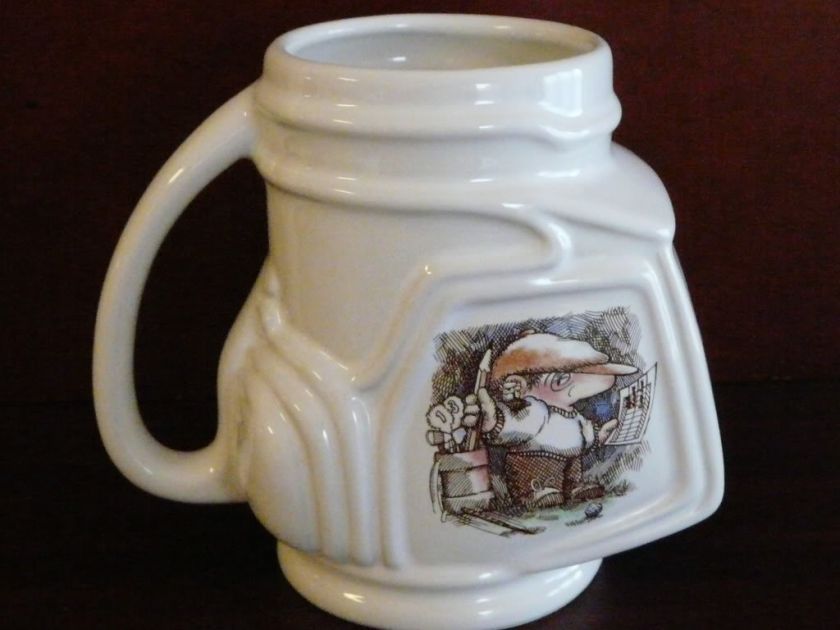 VINTAGE GOLF MUG / PENCIL HOLDER FuNnY  