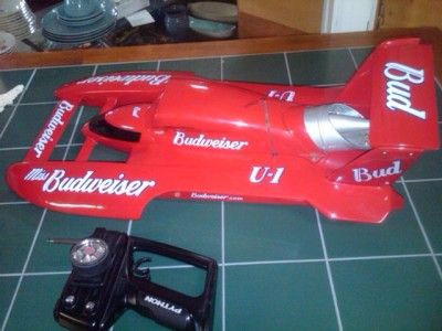 Miss Budweiser 112 Scale RC Nitro Hydroplane Boat  