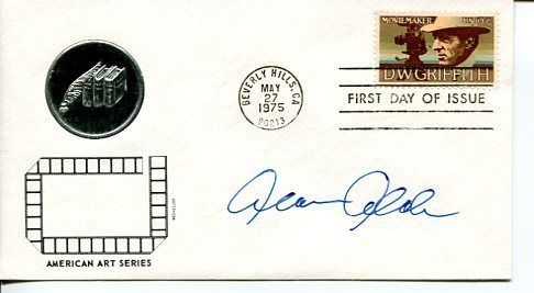 Alan Alda MASH West Wing Star Rare Signed Autograph FDC  