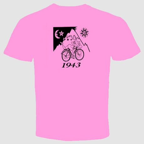 Dr Hoffman LSD T Shirt 1943 Bike Acid Party Trance Halloween Witch 