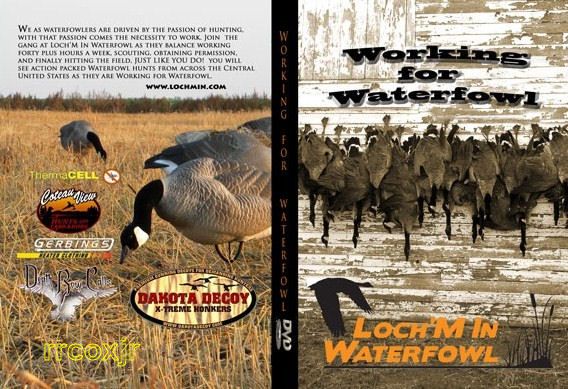 WATERFOWL WORKING LOCHM IN DAKOTA GOOSE DECOYS DVD NEW 707541215992 