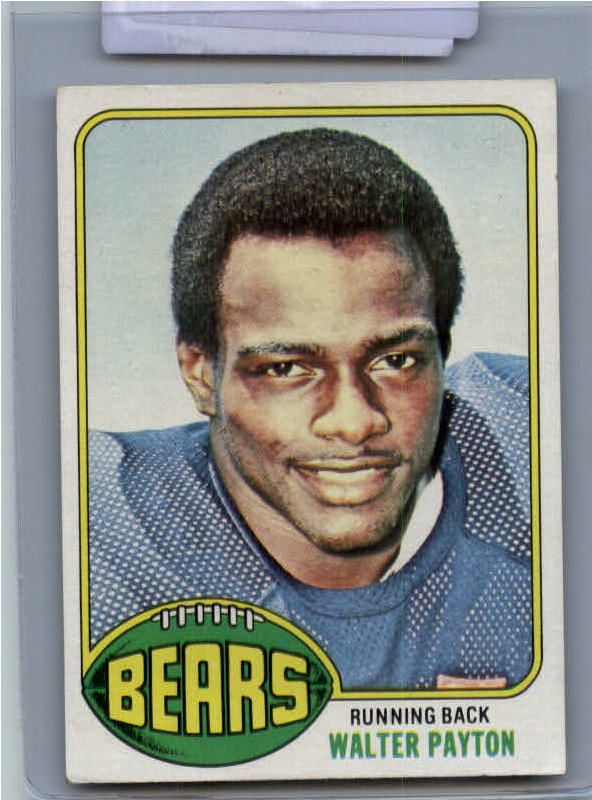 1976 Topps FB #148 Walter Payton RC Bears Starsfb2 1117  