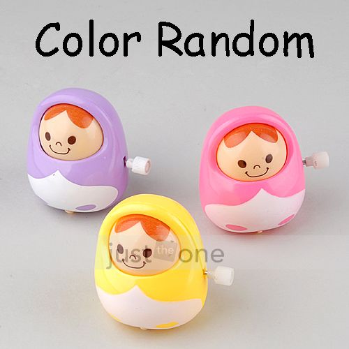 Baby Kids Gift Cute Russian Doll Clockwork Toy Interactive YES Nodding 